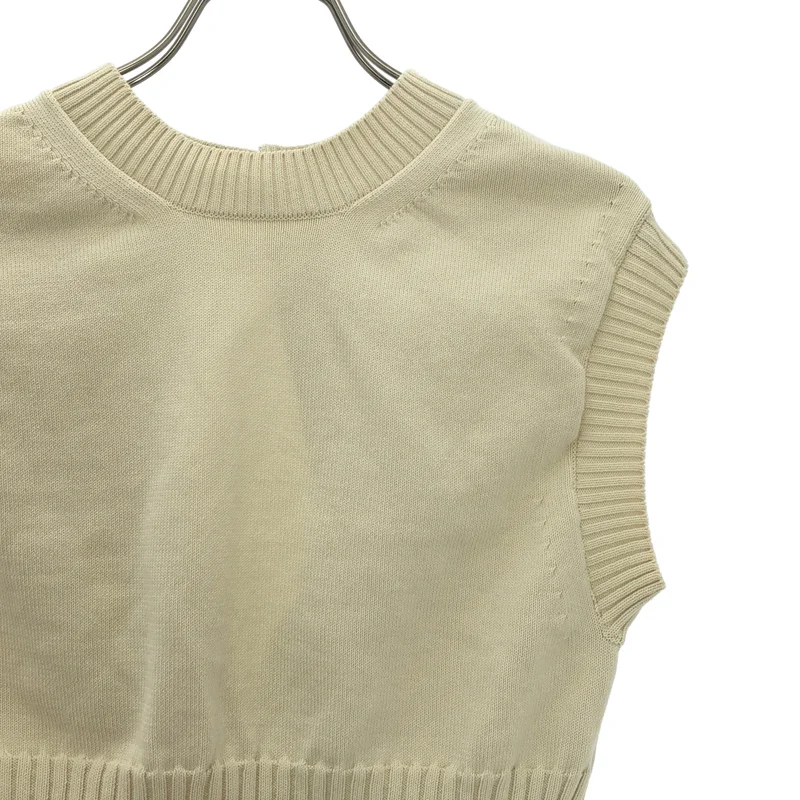 AURALEE / オーラリー | DRY COTTON KNIT VEST ベスト A22SV01AD | 1 | レディース