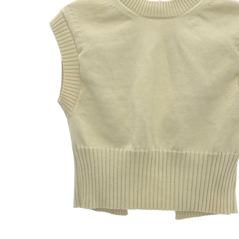 AURALEE / オーラリー | DRY COTTON KNIT VEST ベスト A22SV01AD | 1 | レディース