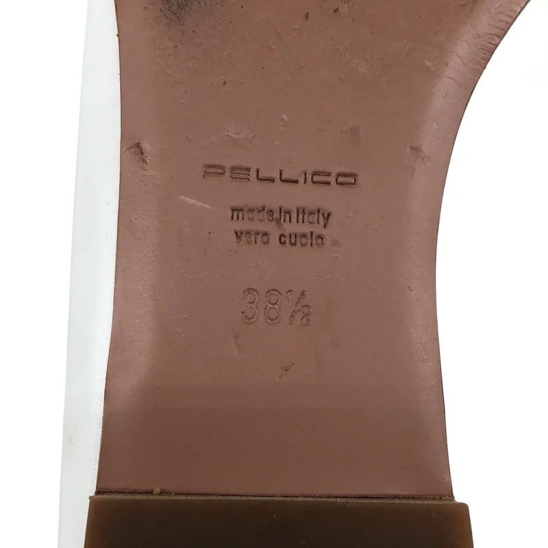 PELLICO / ペリーコ | ANIMA  スカラップ フラットパンプス | 38 1/2 | レディース