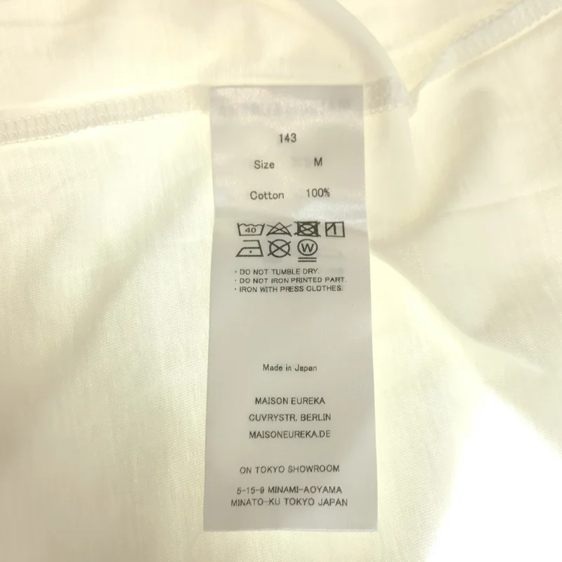 MAISON EUREKA / メゾンエウレカ | クルーネック オーバーTシャツ | M | レディース