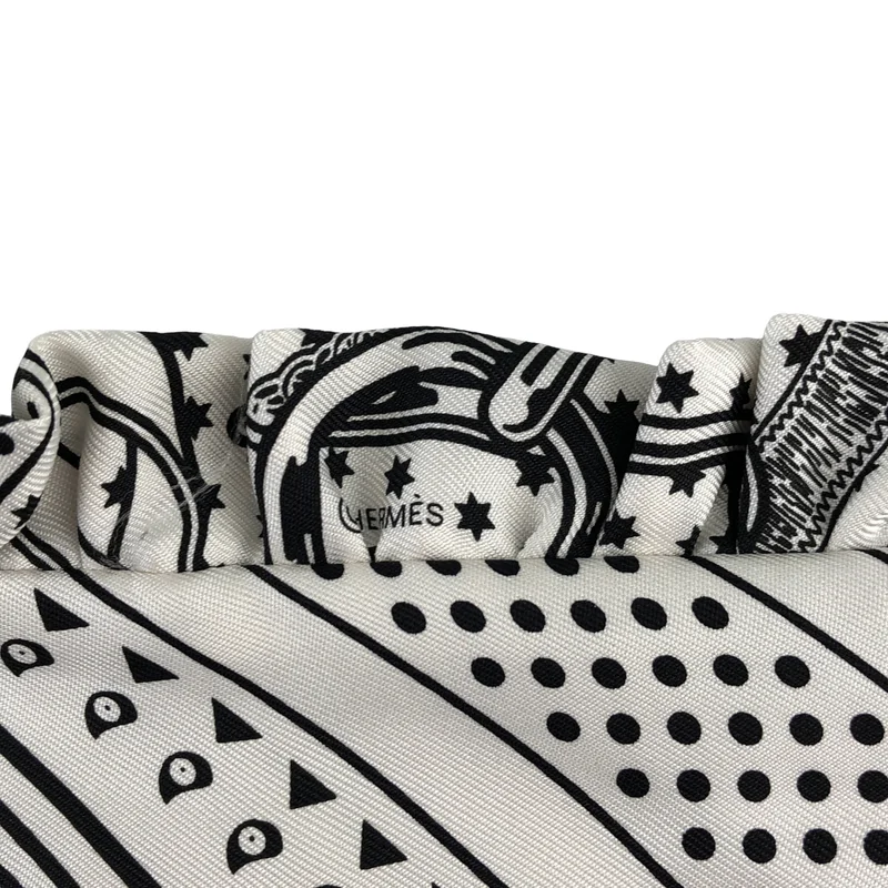 HERMES / エルメス | EPERON D'OR BANDANA ツイリー フリル |