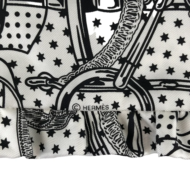 HERMES / エルメス | EPERON D'OR BANDANA ツイリー フリル |