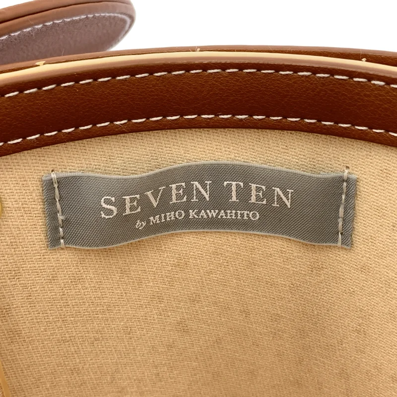 SEVEN TEN by MIHO KAWAHITO / セブンテンバイミホカワヒト | カットワークレザーバケットバッグ |