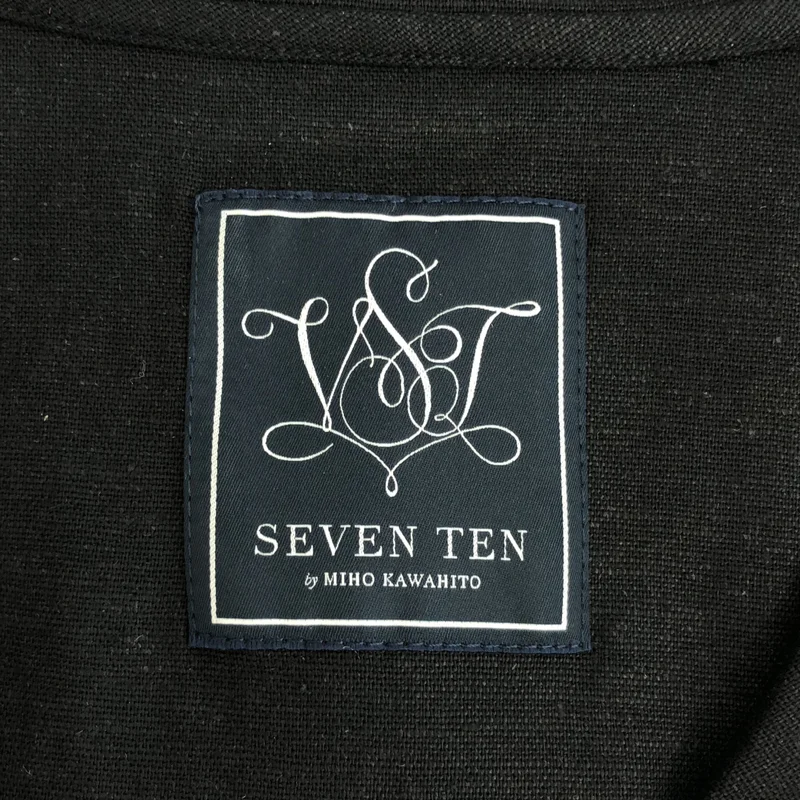 SEVEN TEN by MIHO KAWAHITO / セブンテンバイミホカワヒト | オープンネック スカラップ ブラウス 8S113 | S | レディース