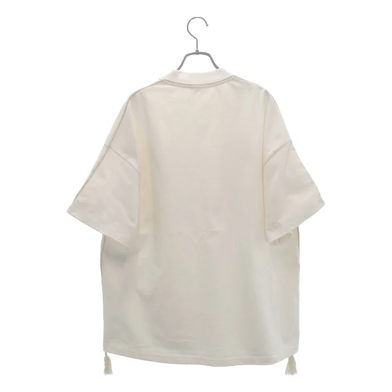JIL SANDER / ジルサンダー | 2020SS | ダブルポケット エンブロイダリーステッチ オーバーサイズTシャツ | S | メンズ
