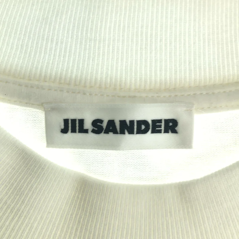 JIL SANDER / ジルサンダー | 2020SS | ダブルポケット エンブロイダリーステッチ オーバーサイズTシャツ | S | メンズ