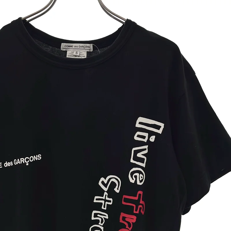 COMME des GARCONS / コムデギャルソン | 2024 | ロゴ プリント Tシャツ カットソー | S | レディース