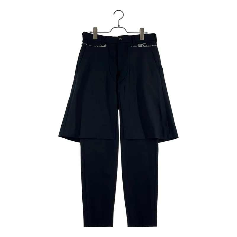 COMME des GARCONS HOMME PLUS / コムデギャルソンオムプリュス | 2017SS | 再構築 ドッキング スラックス パンツ | XS | メンズ