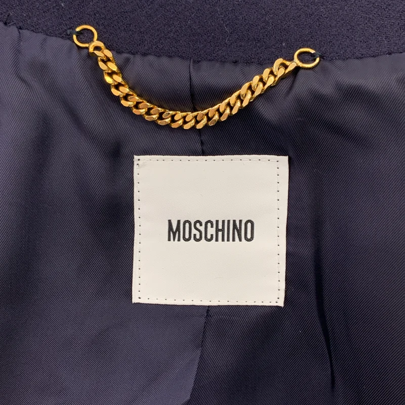 MOSCHINO / モスキーノ | ウール ジップデザイン ジャケット | 34 | レディース