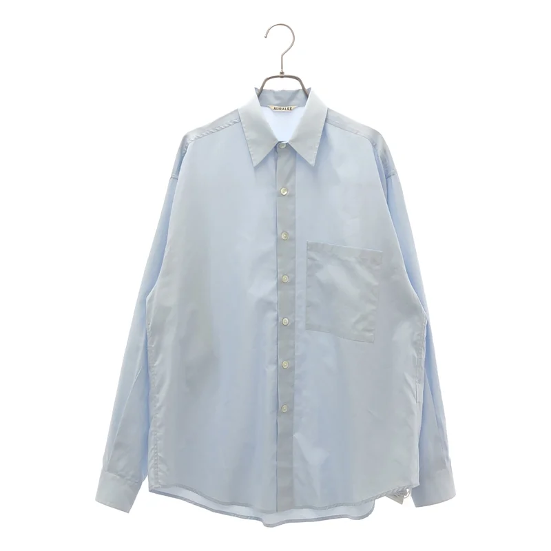AURALEE / オーラリー | 2026AW | WASHED FINX TWILL BIG SHIRT / ウォッシュド フィンクスツイル ビッグシャツ | 3 | メンズ