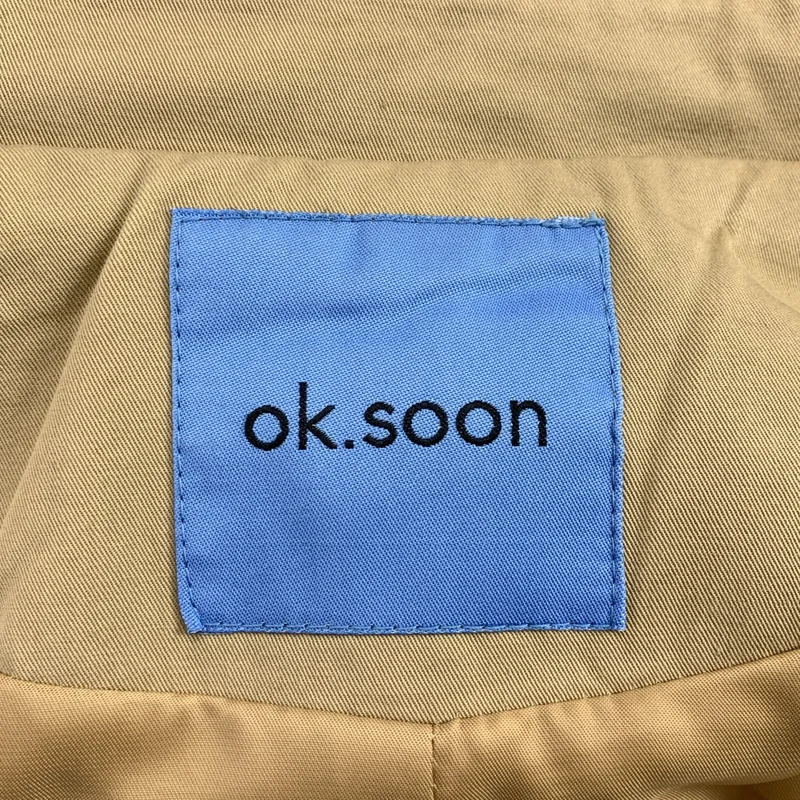 ok.soon / オクスン | cotton trench coat トレンチコート |