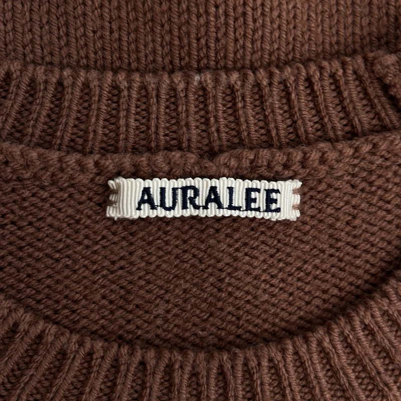 AURALEE / オーラリー | HARD TWIST MERINO KNIT SHORT PULL OVER メリノウール ショート丈ニット | 1 | レディース