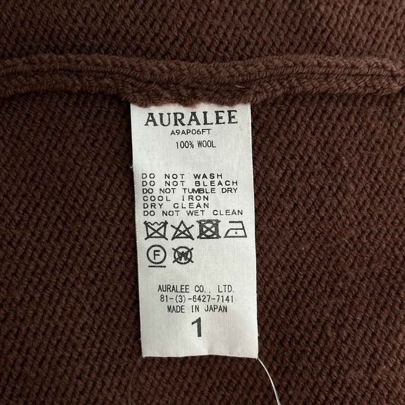 AURALEE / オーラリー | HARD TWIST MERINO KNIT SHORT PULL OVER メリノウール ショート丈ニット | 1 | レディース