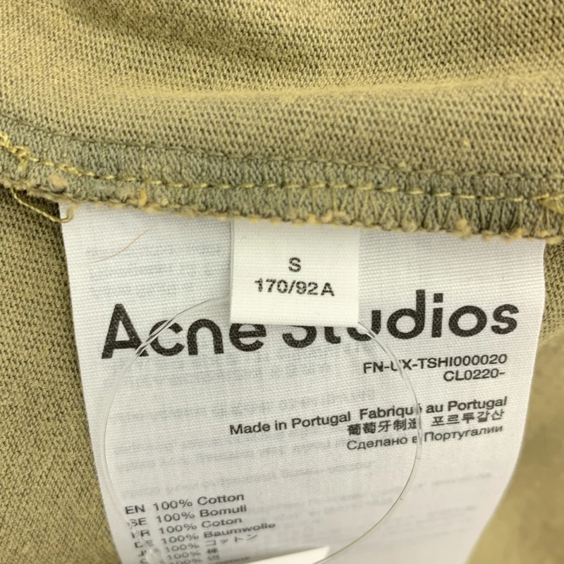Acne Studios / アクネストゥディオズ | モックネック ロングスリーブ Tシャツ | S | メンズ