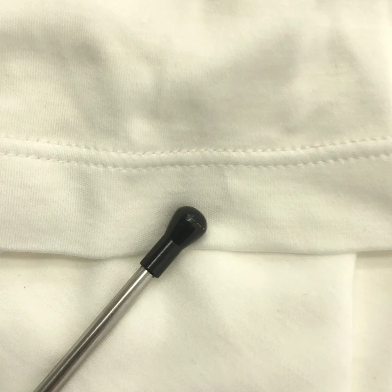 BRUNELLO CUCINELLI / ブルネロクチネリ | ラインストーン装飾 Vネック Tシャツ | XS | レディース
