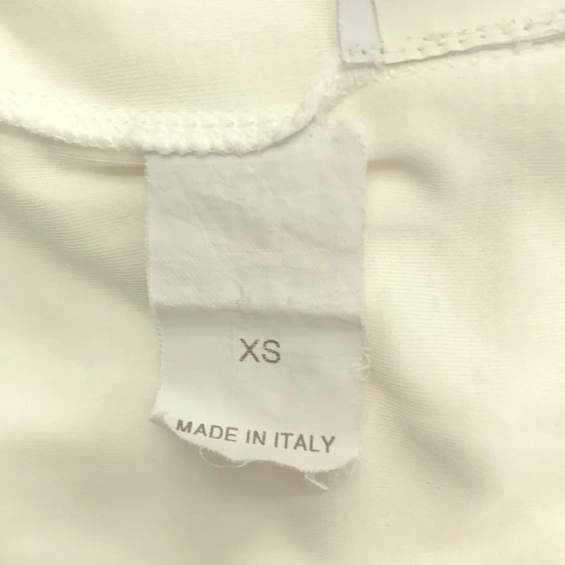 BRUNELLO CUCINELLI / ブルネロクチネリ | ラインストーン装飾 Vネック Tシャツ | XS | レディース