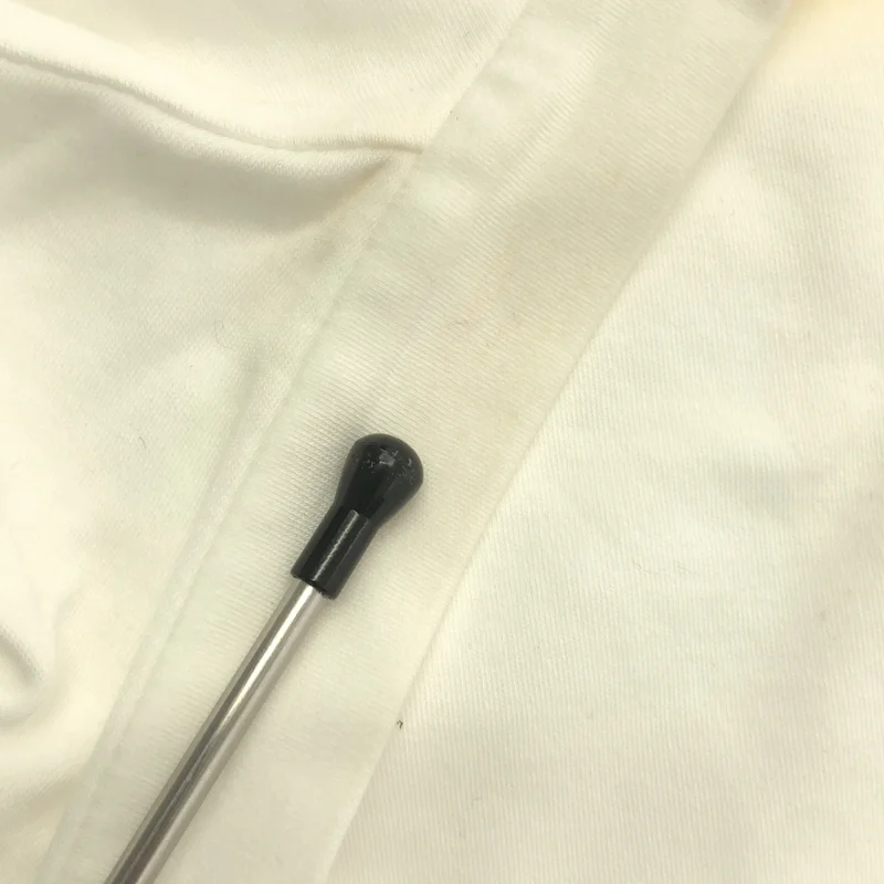 BRUNELLO CUCINELLI / ブルネロクチネリ | ラインストーン装飾 Vネック Tシャツ | XS | レディース
