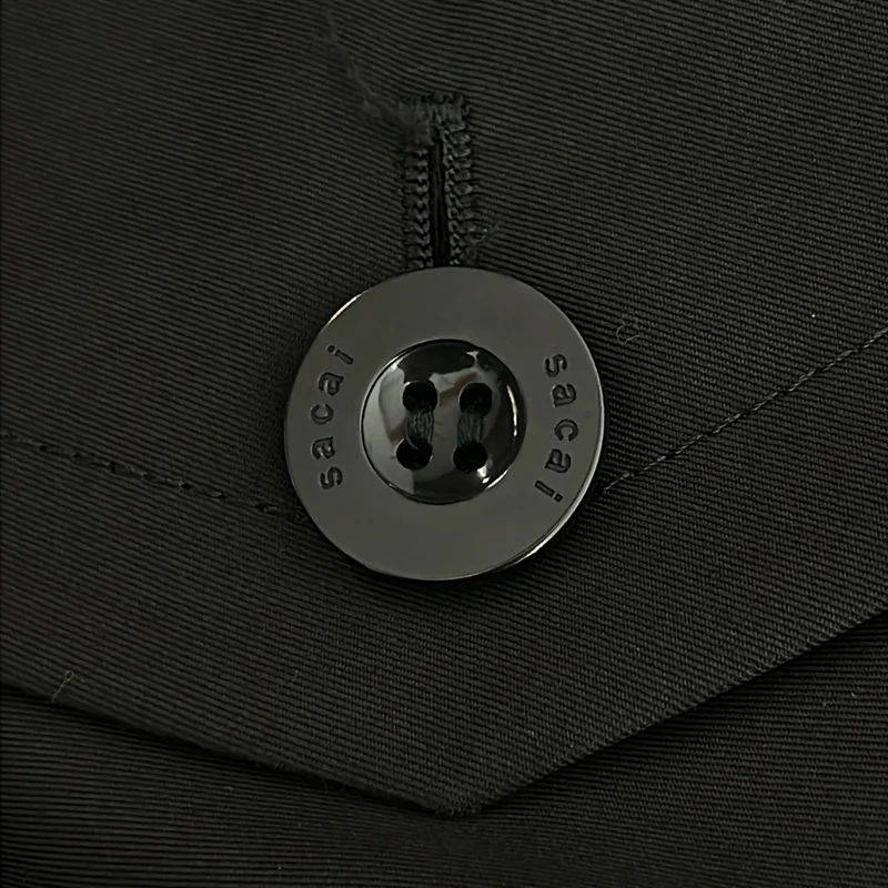 sacai / サカイ | 2021SS | アシンメトリー 再構築 プリーツ ドレス ワンピース | 1 | レディース