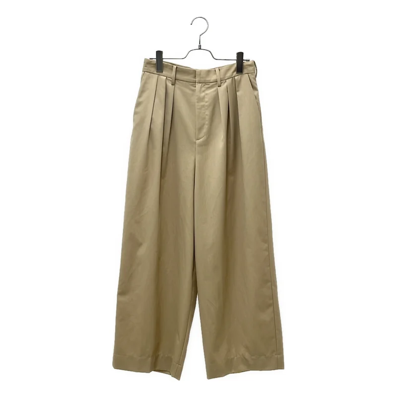 Plage / プラージュ | THREE TUCK ワイド パンツ | 38 | レディース