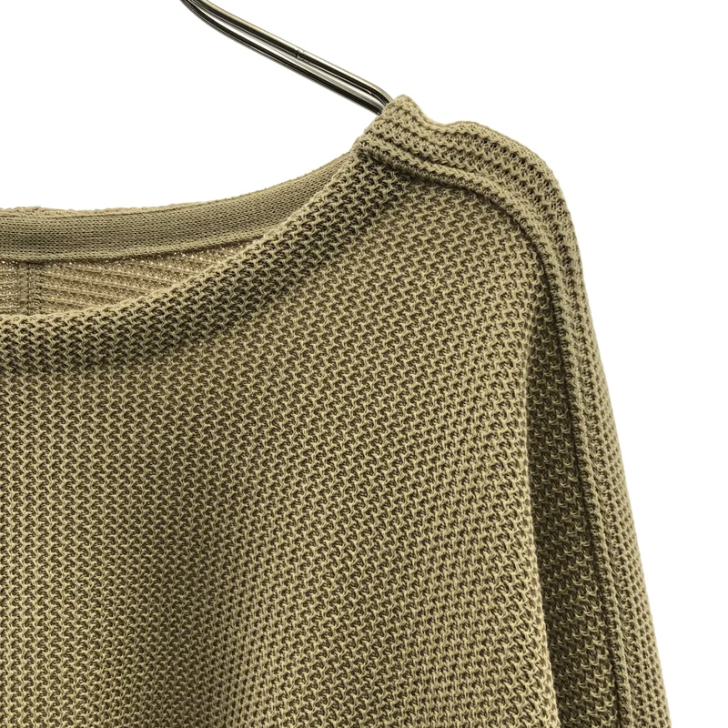 YANTOR / ヤントル | 10G Cotton Coarsely Knit クルーネックニット | F | メンズ