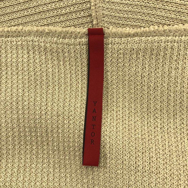 YANTOR / ヤントル | 10G Cotton Coarsely Knit クルーネックニット | F | メンズ