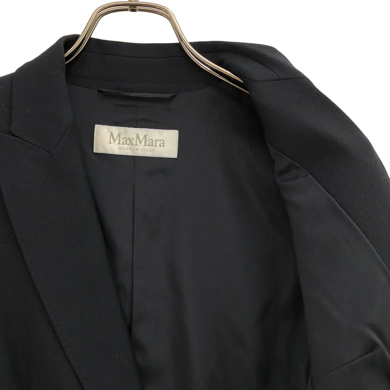 Max Mara / マックスマーラ | ウール ダブルブレスト テーラードジャケット | 38 | レディース