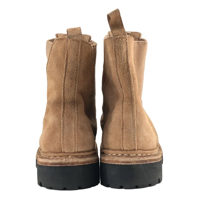 GUIDI / グイディ | CALF REVERSE LINED スエードレザー サイドゴアブーツ | 44 | メンズ