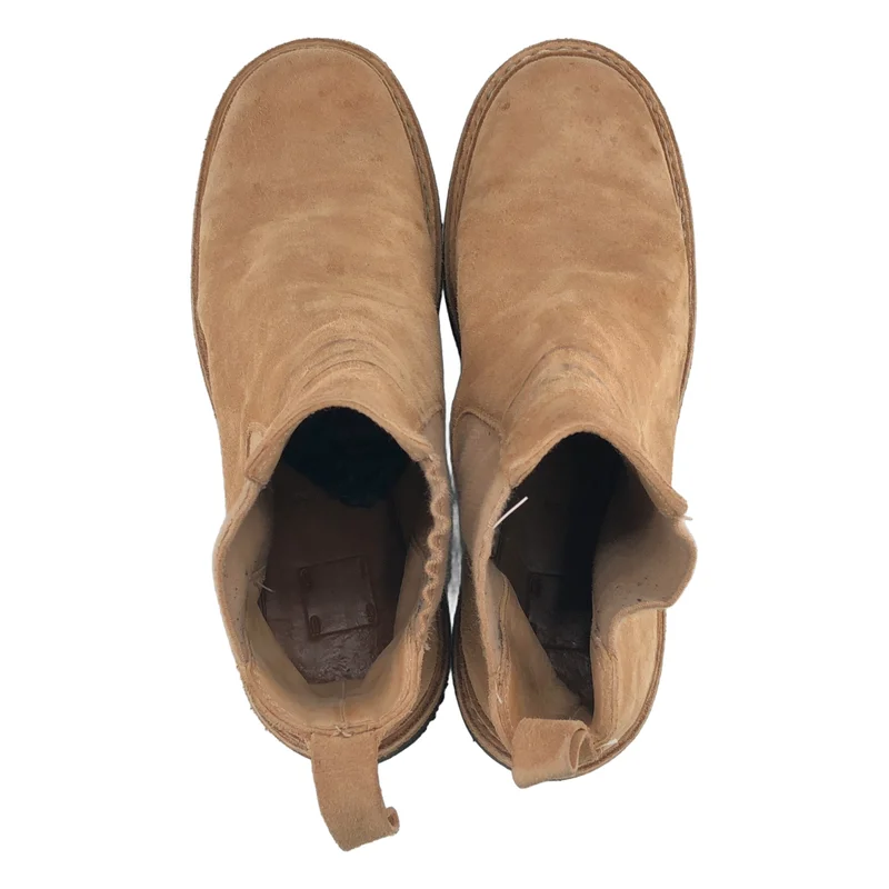 GUIDI / グイディ | CALF REVERSE LINED スエードレザー サイドゴアブーツ | 44 | メンズ