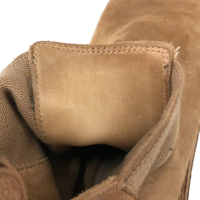 GUIDI / グイディ | CALF REVERSE LINED スエードレザー サイドゴアブーツ | 44 | メンズ
