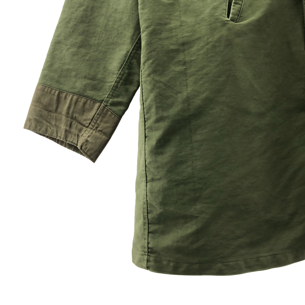 VINTAGE / ヴィンテージ古着 | 60s FRENCH ARMY フランス軍 ECLAIRジップ 裏ボア デッキジャケット ロング | オリーブ | メンズ VINTAGE / ヴィンテージ古着 | 60s FRENCH ARMY フランス軍 ECLAIR