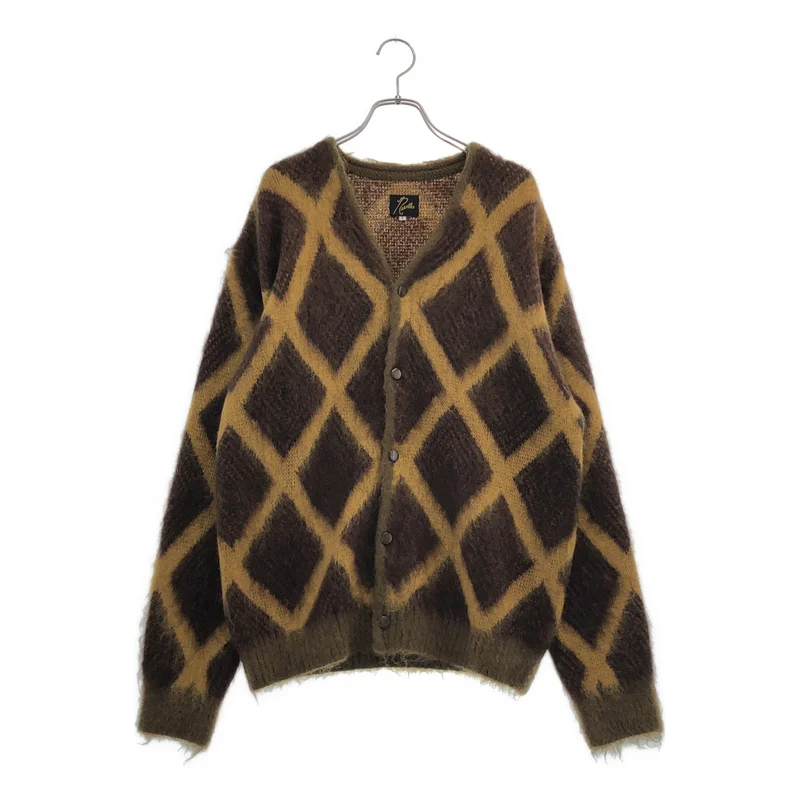 Needles / ニードルス | Mohair Cardigan Mosaic / オーバーシルエット モヘヤ ニット カーディガン | S | メンズ