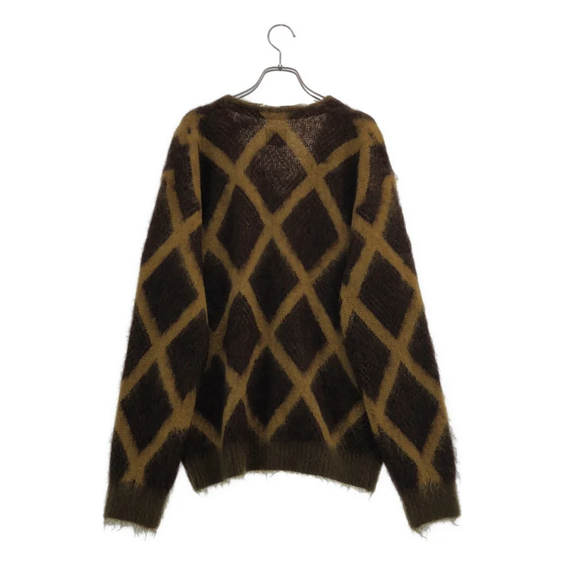 Needles / ニードルス | Mohair Cardigan Mosaic / オーバーシルエット モヘヤ ニット カーディガン | S | メンズ