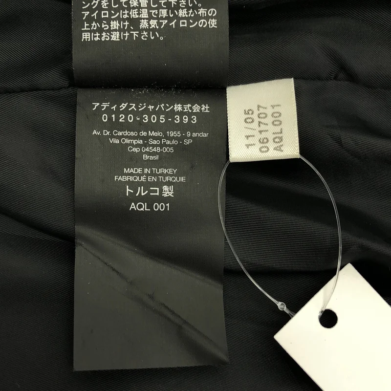 Y-3 / ワイスリー | レザー ロゴパッチ ジップパーカー | S | メンズ