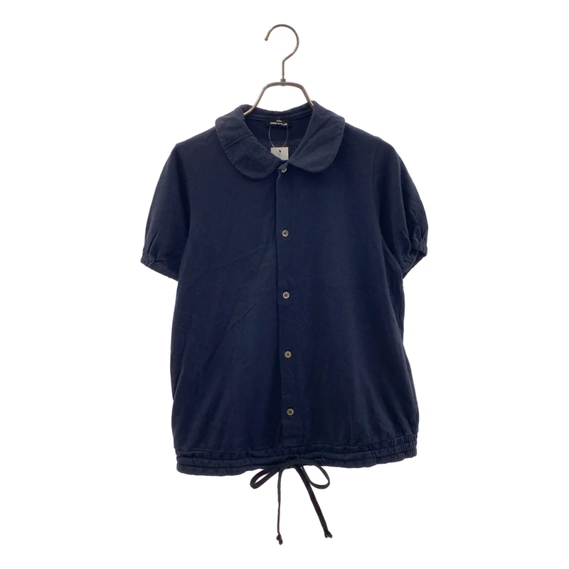 tricot COMME des GARCONS / トリココムデギャルソン | 2003SS | コットン ドローストリングス 丸襟 シャツ |