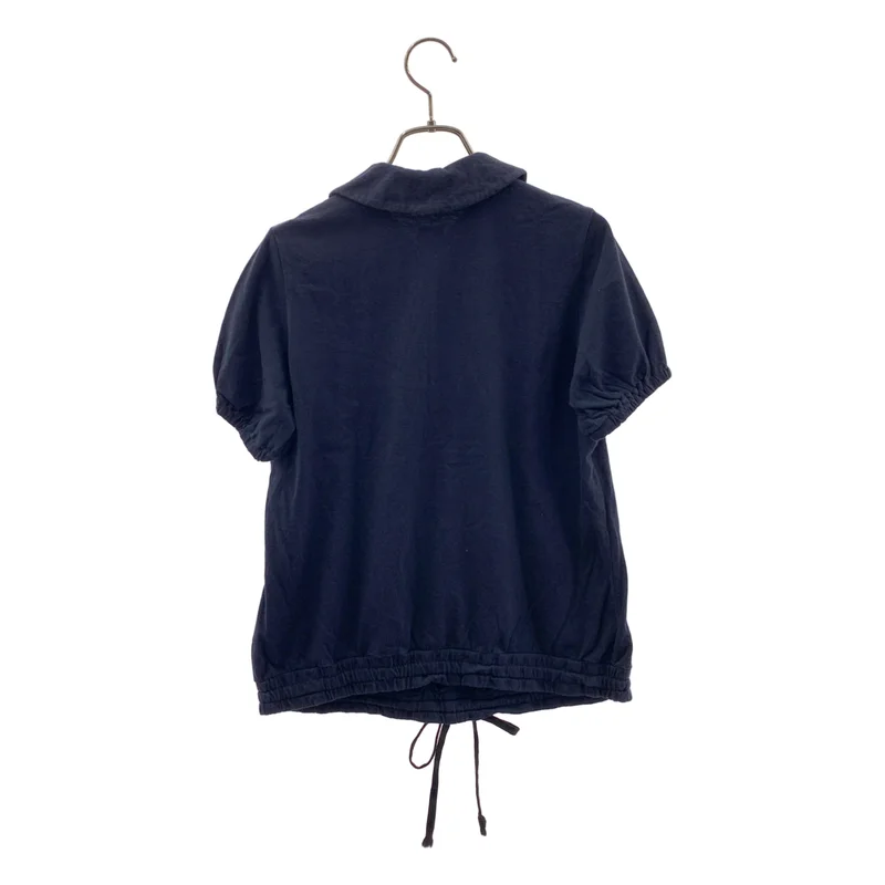 tricot COMME des GARCONS / トリココムデギャルソン | 2003SS | コットン ドローストリングス 丸襟 シャツ |