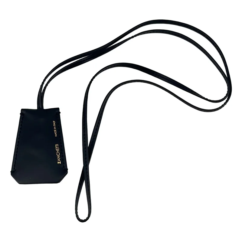 【美品】  ZANCHETTI / ザンケッティ | レザー キーホルダー | ブラック ZANCHETTI / ザンケッティ | レザー キーホルダー | – KLD