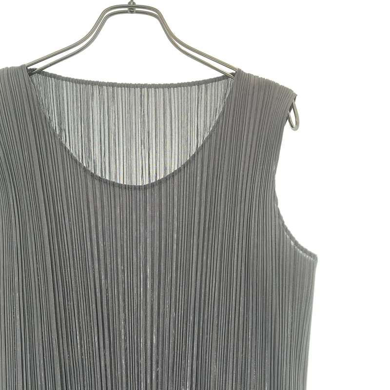 PLEATS PLEASE ISSEY MIYAKE / プリーツプリーズイッセイミヤケ | プリーツ ノースリーブワンピース | 3 | レディース
