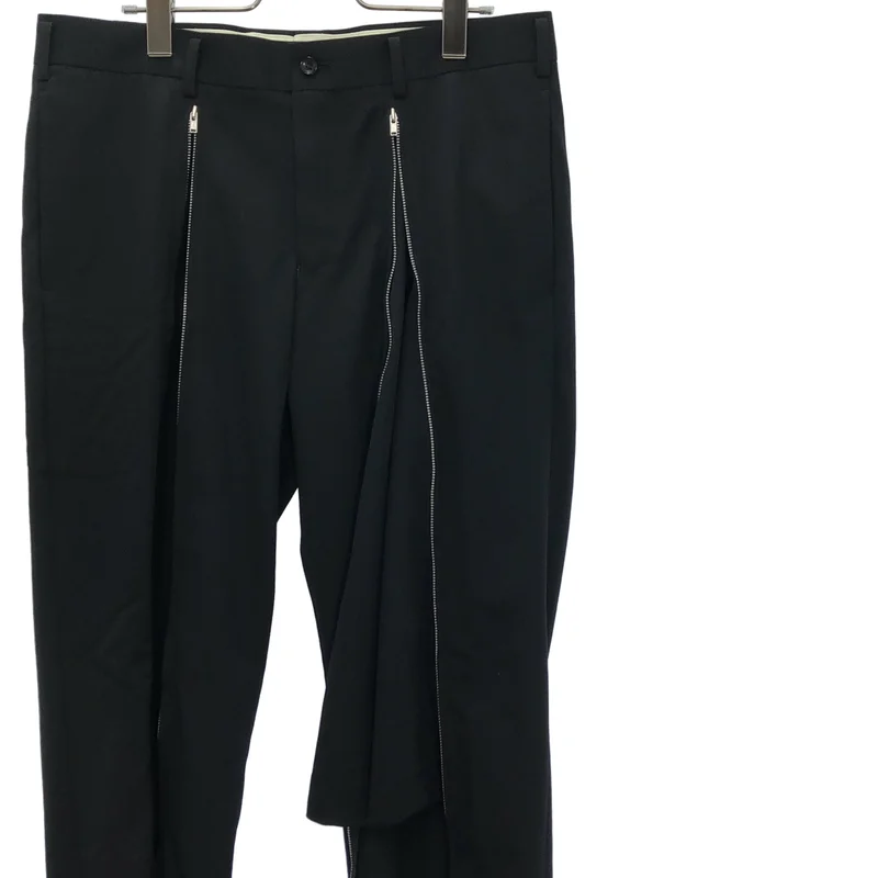 COMME des GARCONS HOMME PLUS / コムデギャルソンオムプリュス | ジップディティールパンツ | L | メンズ