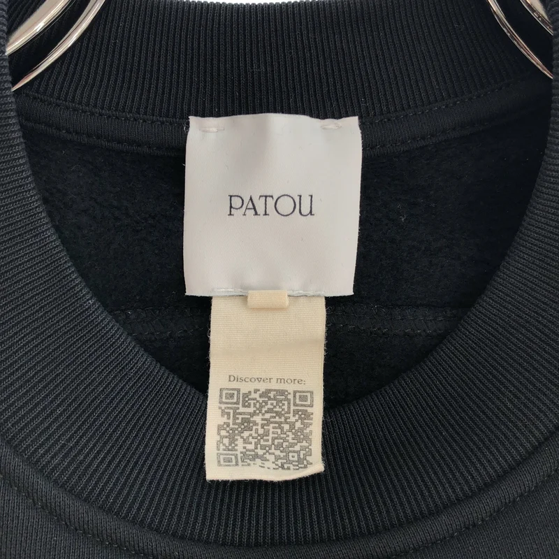 PATOU / パトゥ | 2022AW | ロゴプリント ショートスウェット | S | レディース