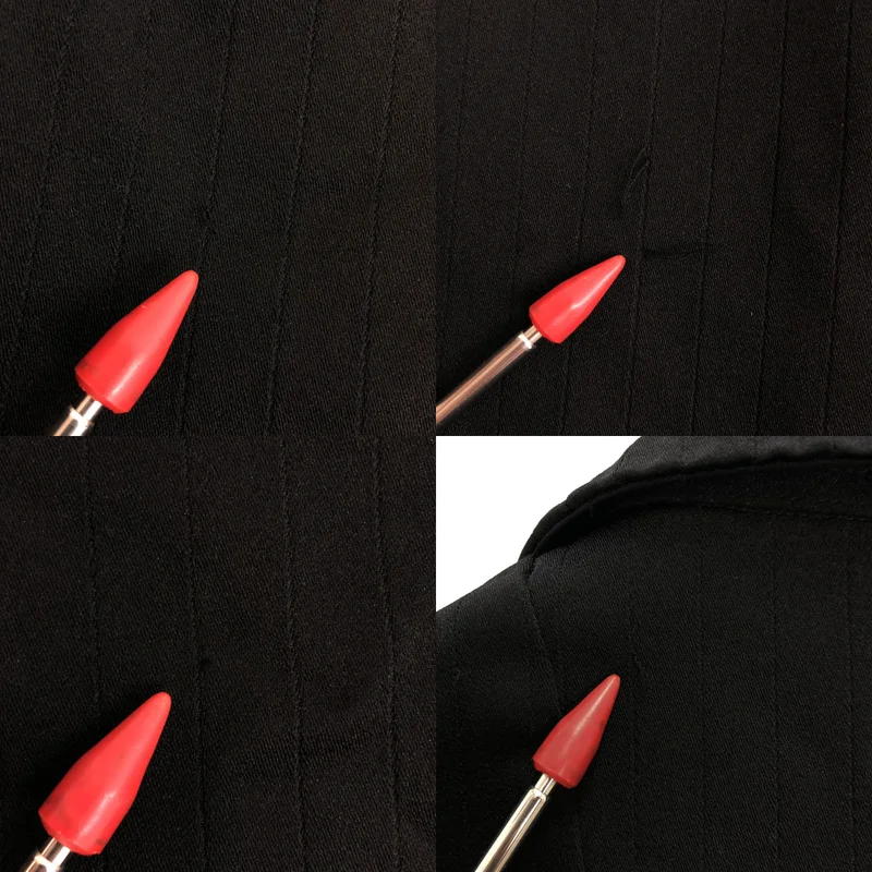 COMME des GARCONS HOMME DEUX / コムデギャルソンオムドゥ | 2024SS | セットアップ / ポリ縮絨 ストライプ パッチワーク テーラードジャケット / イージーテーパードパンツ | S | メンズ
