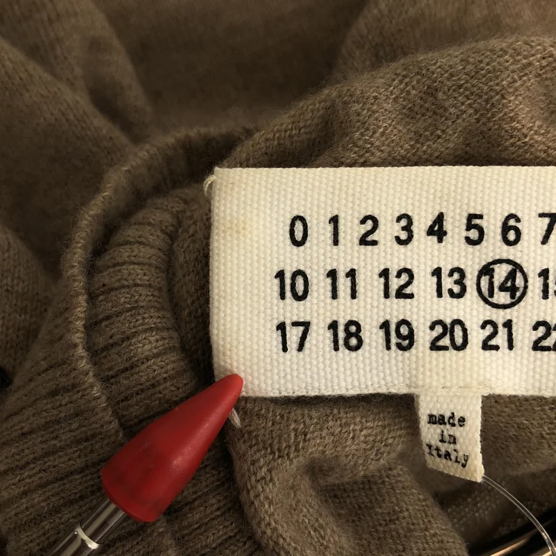 Maison Martin Margiela / メゾンマルタンマルジェラ | 2015AW | エルボーパッチ タートルネック ニット S30HA0815 | S | メンズ