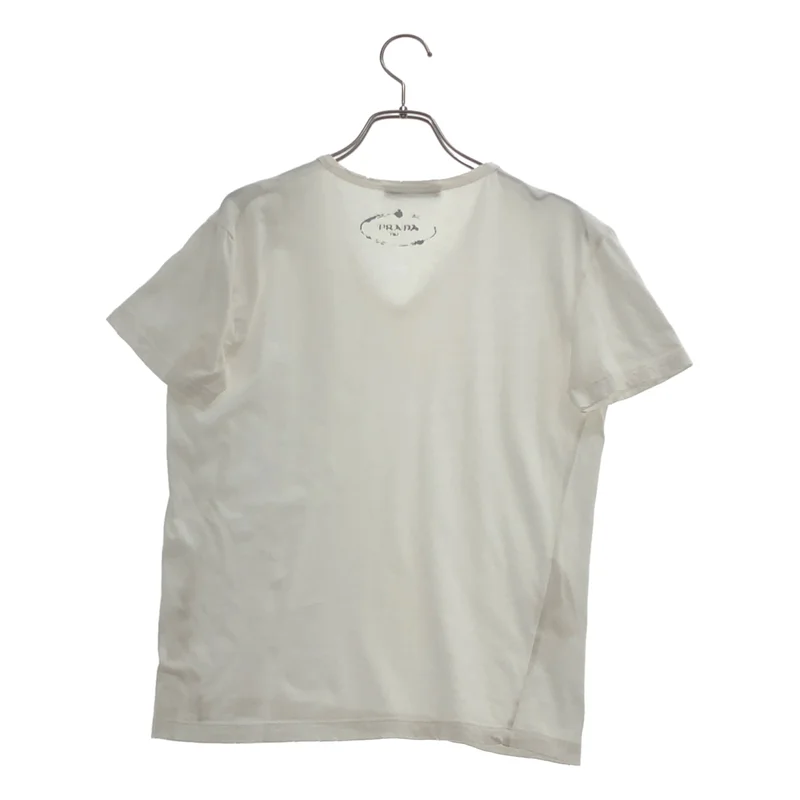PRADA / プラダ | Vネック Tシャツ | L | レディース