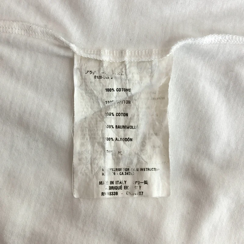 PRADA / プラダ | Vネック Tシャツ | L | レディース