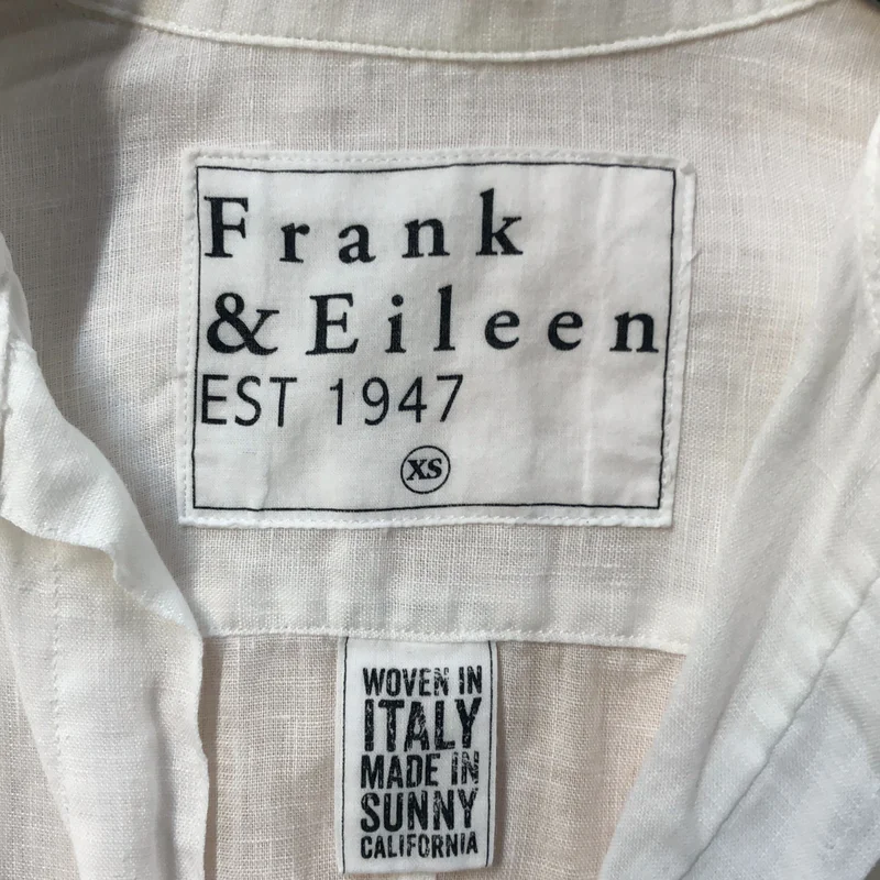 Frank&Eileen / フランクアンドアイリーン | BARRY リネン オープンカラーシャツ | XS | レディース