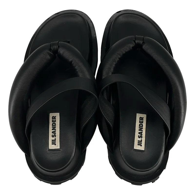 JIL SANDER / ジルサンダー | PLATFORM SANDALS レザーサンダル | 39 | レディース