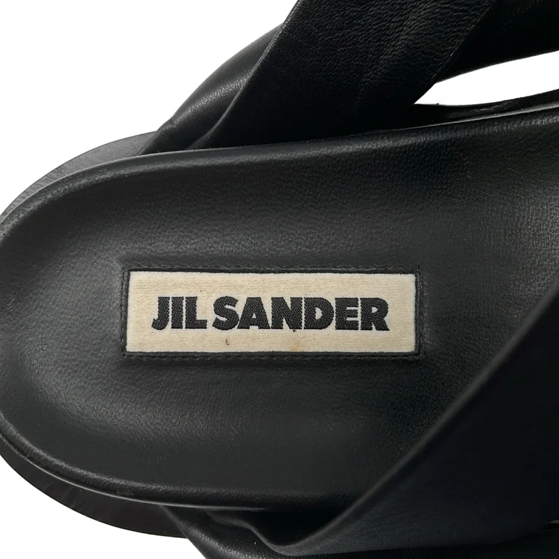 JIL SANDER / ジルサンダー | PLATFORM SANDALS レザーサンダル | 39 | レディース