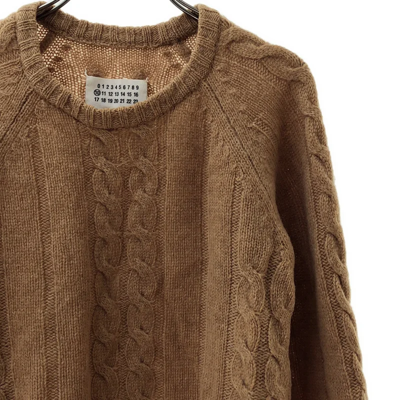 Martin Margiela / マルタンマルジェラ | 2007AW | ウール ケーブル ニット 30 HA071 | S | メンズ