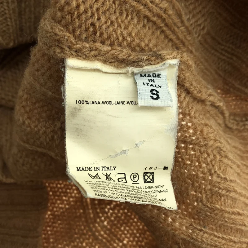 Martin Margiela / マルタンマルジェラ | 2007AW | ウール ケーブル ニット 30 HA071 | S | メンズ