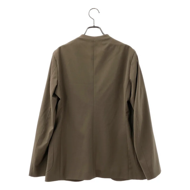 CARUSO / カルーゾ | ノーカラージャケット 72ZD104Z | 38 | レディース
