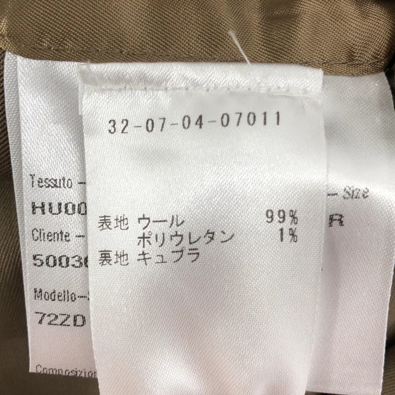 CARUSO / カルーゾ | ノーカラージャケット 72ZD104Z | 38 | レディース
